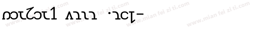 Drecret Mono Bold字体转换